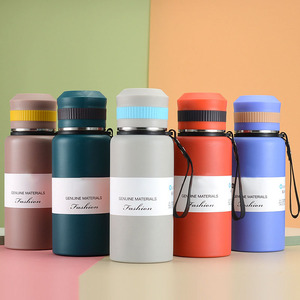 Bouteille d'eau isotherme 12 oz, gourde de Sport, Tharmos, chauffe-thé, tasse Solo, bouteille d'eau froide - Product Image 1