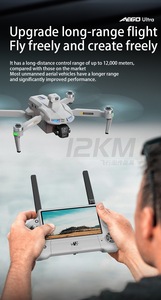 Ae60 màn hình cảm ứng điều khiển từ xa Drone chuyên nghiệp chụp ảnh trên không hình ảnh kỹ thuật số truyền tự động trở lại GPS trở ngại - Product Image 2