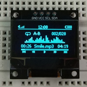 0.96 Inch White or Blur or Yellow-Blue Color 128x64 <strong>OLED</strong> Display <strong>Module</strong> I2C or SPI <strong>Interface</strong> - Product Image 3