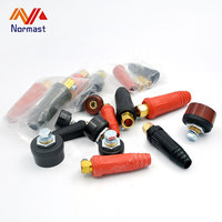 Connecteur rapide DINSE pour soudage TIG européen, câble de soudage en cuivre mâle-femelle, accessoires pour machine à souder Normast