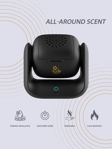 Pembakar dupa elektrik terbaru 2025, pembakar dupa elektrik untuk mobil, baterai 1500mAh, pembakar dupa Muslim - Product Image 2