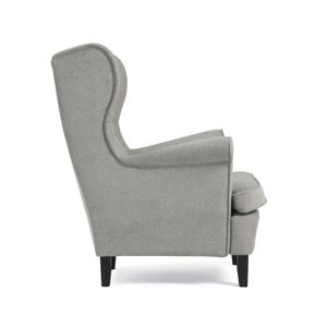 Salón nórdico moderno, sofá de ala suave, sillón, muebles de sala de estar simples, sillas de lujo con respaldo alto y acento - Product Image 3