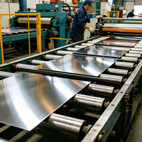Tôle en acier inoxydable ASTM A240 301, tempérisation 1/2 Hard pour structures de support de ressorts et de bandes transporteuses
