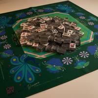 Blocs de Mahjong Créatifs Personnalisés en Acrylique Transparent Durable pour Jeu Manuel Domestique et Loisirs Intérieurs – Divertissement Transparent