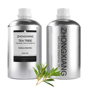 Groothandel Australische Tea Tree Etherische Olie Voor Diffuser 100% Pure Biologische Tea Tree Olie Voor Huidhaar Gezichtsreiniger Acne & Scalp