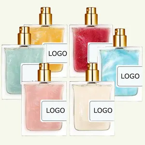 Wholesale Lasting Women Original Eau De Glitters Shimmer Body Mist Perfume Quicksand Ladies Perfumes And Fragrances Suppliers