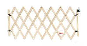 Puertas de madera para perros, puerta plegable para mascotas, cerca interior para perros, puerta para perros para puertas, <span class=keywords><strong>escaleras</strong></span> de casa - Product Image 4