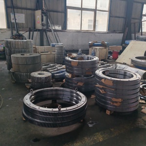 Pabrik Bantalan Putar Eksternal Langsung dari Pabrik, Bantalan Putar Tugas Berat Kustom untuk <span class=keywords><strong>Excavator</strong></span>, Crane, Mesin Pertambangan - Product Image 4