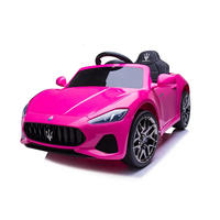Voiture électrique pour enfant WDS502 avec batterie rechargeable, télécommande, en plastique, pour les enfants de 2 à 4 ans