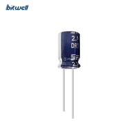 Condensateur supercapaciteur KORCHIP DRT2R5105 de petite taille et grande capacité, 2,5 V 1 F, type cylindre, pour AS DVR, compteurs intelligents