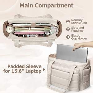 <span class=keywords><strong>Bolsa</strong></span> <span class=keywords><strong>de</strong></span> Mensajero Personalizada <span class=keywords><strong>de</strong></span> Poliéster Resistente con Organizador <span class=keywords><strong>de</strong></span> Acordeón Ajustable para Útiles Escolares y <span class=keywords><strong>Trabajo</strong></span> Diario - Product Image 2