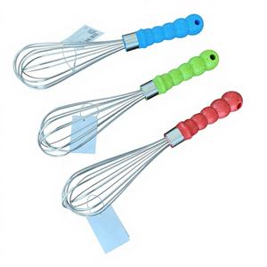 Fouet en acier inoxydable CASAMAX WL AS-9965-12 avec manche coloré 30,5*6,5 cm - Ustensiles de cuisine - Product Image 1