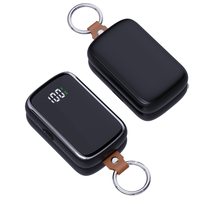 Nouveauté 2026 Mini Power Bank Porte-clés 10000mAh Charge Rapide avec Câble Type-C