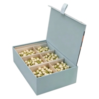 Coffret Cadeau de Luxe Imprimé avec Fermeture Magnétique, Rigide, Écologique et Réutilisable, Boîtes en Carton Portables OEM pour Emballage Alimentaire