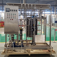 Pasteurisateur de bière à plaque semi-automatique de 1,000 L/h