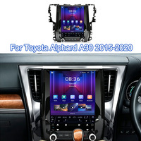 Para Alphard A30, GPS Integrado, CarPlay, Mirror Link, WiFi, Estéreo, Radio MP3, Audio de Alta Resolución, DSP, CD, USB, Android Auto, Pantalla Dividida