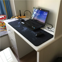 Tapis de souris antidérapant, grand format, étanche, pour le bureau et ordinateur, idéal pour jeu Gamer, en caoutchouc, avec motif de personnalisable