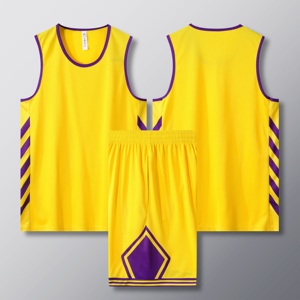 Maillot de basket-ball à sublimation sans manches avec logo personnalisé bon marché uniforme de basket-ball d'entraînement en maille - Product Image 2
