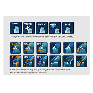 Machine automatique de balayage de lentilles de monture 3D pour lunettes ALE-1600 avec rainurage - Product Image 4