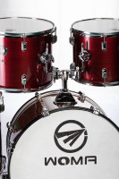 5pcs PVC Drum Kit Professional Adult Percussion Set with Accessories