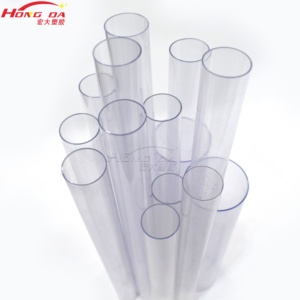 Cá nhân hoá tùy chỉnh chất lượng cao nhựa ép đùn ABS ống trong suốt PVC Ống rõ ràng Vòng ABS ống cho trang trí - Product Image 4