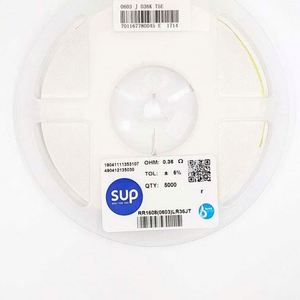 Bulk Discount RR1608 0603LR36JT 0603 1608 Resistors SMD Low Resistance Resistors 0.36ohm 5% 1/10W Thick Film Resistor - Product Image 1
