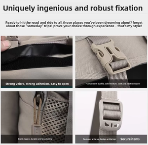 Sacs de vélo imperméables grande capacité, sacs de <span class=keywords><strong>porte</strong></span>-bagages arrière double face pour vélo de montagne et de route - Product Image 4