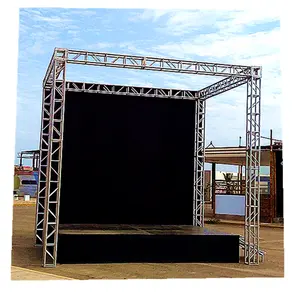 Factory price High quality lighting gentry stage LED Screen lift Truss in truss display