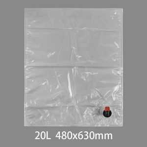 ถุงอลูมิเนียมพลาสติกแบบกล่อง 5 ลิตร 10 ลิตร 20 ลิตร สำหรับบรรจุน้ำดื่ม ไวน์ น้ำผลไม้ ใช้กับถุงแบบกล่องพร้อมวาล์วพลาสติกแบบก๊อก Vitop - Product Image 3