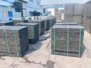 Hohe schwarze Palette 50% GMT Glasfaser gehalt Wieder verwendbare Ziegel palette mit preisgünstigen Block paletten zum Verkauf - Product Image 3