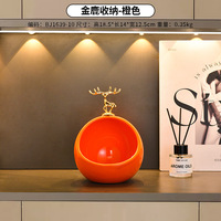 Meuble à chaussures en céramique de luxe haut de gamme avec porte-clés et rangement pour ornements, décoration d'entrée pour salon