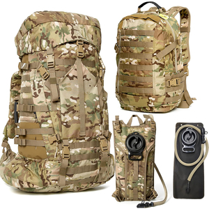 Artex 100L Camping Hiking Outdoor Waterproof Large Rucksack Tactico Mochila Tactical <b>Backpack</b> with <b>Hydration</b> <b>Backpack</b> - Product Image 6