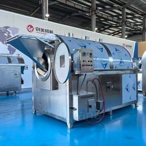 Machine de torréfaction automatique à tambour rotatif pour graines de sésame, de tournesol, de citrouille, de fèves de cacao et d'arachides, machine électrique pour torréfier les graines de noix et de cacahuètes - Product Image 5