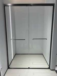 Pemasangan Mudah Kaca Tempered Kaca Kamar Mandi Partisi Kamar Mandi Kaca Tetap <span class=keywords><strong>Shower</strong></span> Walk-in <span class=keywords><strong>Shower</strong></span> - Product Image 4