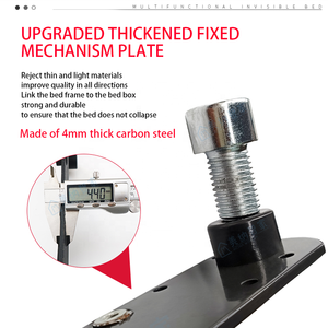 Goldriches Design personnalisé <span class=keywords><strong>Lit</strong></span> mural peu encombrant pour petit appartement avec étagère pliante et <span class=keywords><strong>lit</strong></span> escamotable <span class=keywords><strong>de</strong></span> bureau - Product Image 3