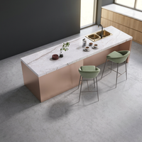 Azulejos de Porcelana Super Blancos de Lujo de 1200x1200 mm, Revestimiento Moderno para Paredes y Pisos, para Edificios Comerciales y Residenciales de Primera Calidad, Baños