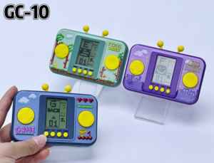 Console di Gioco Portatile GC-10 Mini, Macchina da Gioco Retrò <span class=keywords><strong>Tetris</strong></span> con Lettore Video Tascabile per Regali ai Bambini - Product Image 6