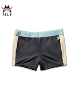 Nouveau style de slip de bain pour hommes coupe carrée short de plage en nylon imprimé short de bain short de bain fourni meilleure plage