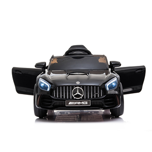 Voiture électrique <span class=keywords><strong>Mercedes</strong></span> Benz GT-R <span class=keywords><strong>AMG</strong></span> 2022 sous licence, voitures à pédales, rouge et blanc, télécommande, vert et noir, voitures électriques pour enfants - Product Image 4