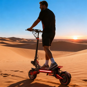 Scooter électrique pliable abordable à moteur haute puissance de 1600 W avec double suspension et frein à disque pour adultes <span class=keywords><strong>nord</strong></span>-américains - Product Image 5