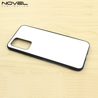 Étui de téléphone portefeuille 2D en TPU+PC+aluminium pour la série Vivo V, personnalisable par sublimation, modèle vierge pour V21e, fabrication OEM