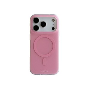 Coque de téléphone magnétique double couche couleur unie pour l'été, élégante et protectrice pour femmes, compatible iPhone 14 15 16 17 Pro Max - Product Image 4