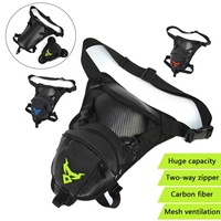 Sac banane de moto, étanche, cyclisme, tactique Airsoft, sac de course pour les jambes