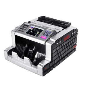 AL-6210T yeni tasarım banka seviye USD / Euro nakit sayma makinesi tespit para UV /MG algılama fatura sayacı makinesi