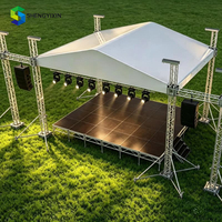 Estructura de Truss para Escenario, Sistema de Truss para Iluminación de Conciertos, Equipo de DJ, Sistema de Truss para Exposiciones