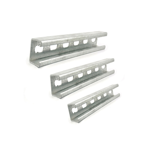 Thép mạ kẽm C Loại kênh unistrut C phần cho bảng điều khiển năng lượng mặt trời gắn kết hệ thống Kết Cấu Thép kênh - Product Image 3