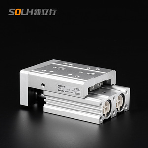 Cilindros Deslizantes Compactos de Acero Inoxidable MXS20-20 MXS20-40 MXS20-50 MXS20-125 MXS20-150 con Pistones, Engranajes y Componentes Centrales del Motor - Product Image 5