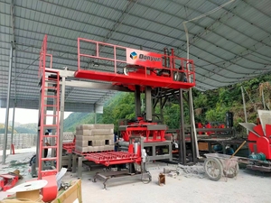 Palettiseur automatique pour la fabrication de briques en béton, empileur de blocs, machine à empiler les blocs - Product Image 2