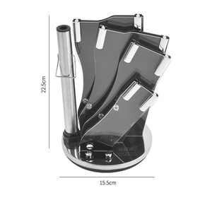 Stainless Steel <strong>Knife</strong> <strong>Set</strong> with Acrylic <strong>Knife</strong> Stand Premium Quality <strong>Blocks</strong> &amp; Roll Bags Product - Product Image 3