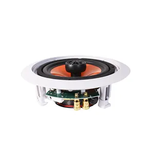 T 2 Way 100W OEM Haut-parleur coaxial de plafond Haut-parleurs de plafond 8 pouces montés au plafond